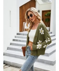 QDYH New In Clothing Smaibulun | Daisy Lover Knit Cardigan 26 QDYH New In Clothing Smaibulun | Daisy Lover Knit Cardigan