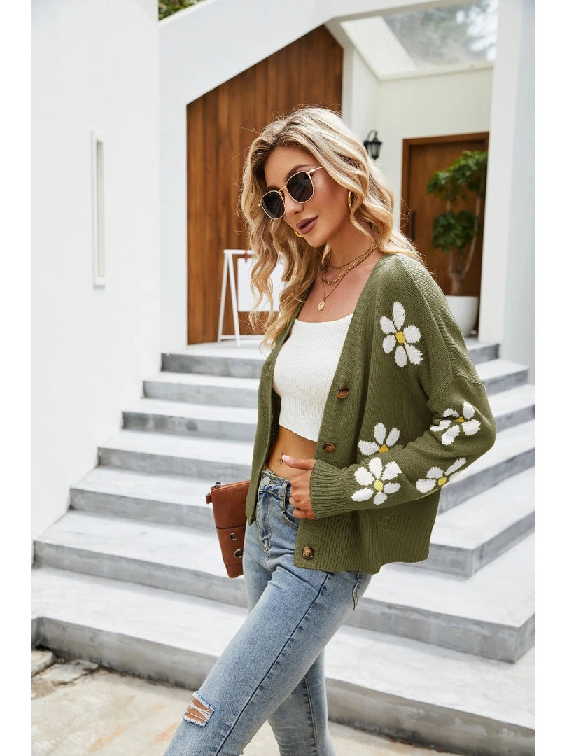 QDYH New In Clothing Smaibulun | Daisy Lover Knit Cardigan 13 QDYH New In Clothing Smaibulun | Daisy Lover Knit Cardigan