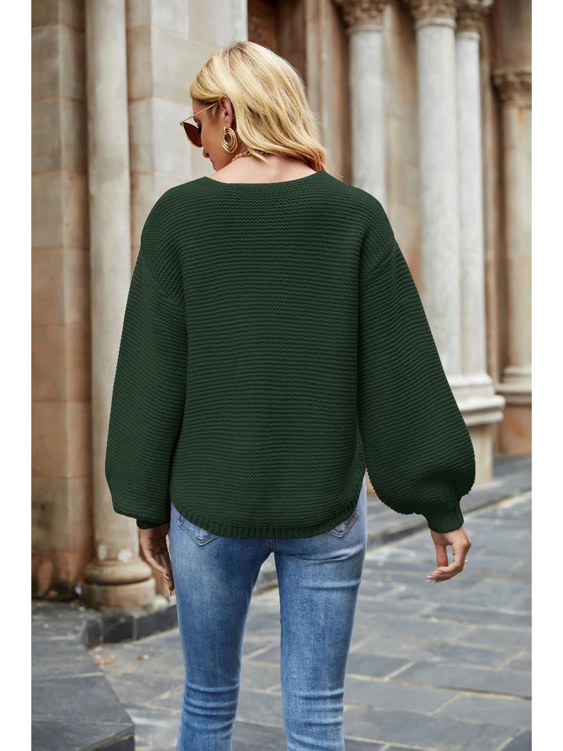 QDYH New In Clothing Smaibulun | Puff Sleeve Scarf Sweater 12 QDYH New In Clothing Smaibulun | Puff Sleeve Scarf Sweater