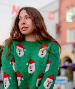 SZTY New In Clothing Smaibulun Doll | Green Santa Christmas Sweater 6 SZTY New In Clothing Smaibulun Doll | Green Santa Christmas Sweater