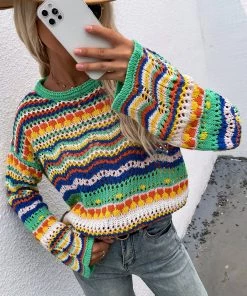 MY Smaibulun Doll | MARMO Zig Zag Crochet Knit Top - Green 12 MY Smaibulun Doll | MARMO Zig Zag Crochet Knit Top - Green