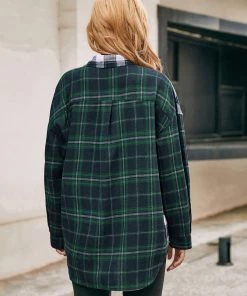 YBL Smaibulun | Plaid Contrast Button-Up 19 YBL Smaibulun | Plaid Contrast Button-Up