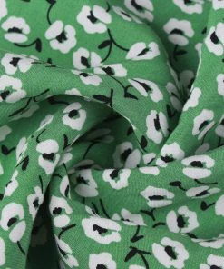 DY NEW ARRIVALS ALVINA Print Midi Dress - Green