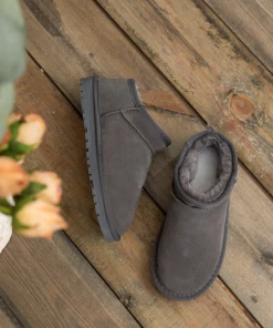 SMAIBULUN Sales 6 XH SMAIBULUN UGG⢠| Fur-Lined Suede Low Clog Short Boots