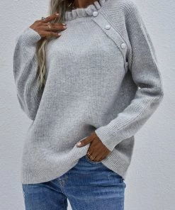 MY Smaibulun | MAKEDO Grey Knit Sweater New In Clothing