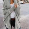MY Smaibulun | Grey Batwing Easy On Cardigan