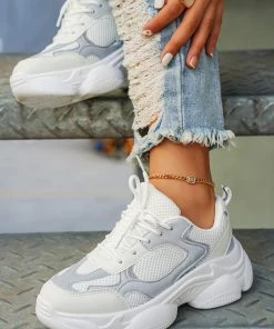 HT EN BLOOM | LILY DADDY SOLE SNEAKER GREY