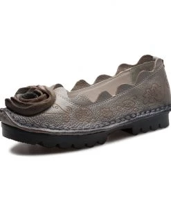 XR Rose Bow Head-Accent Loafers - Rumour Has It Shop Loafer