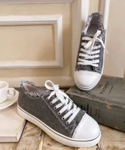 HYHE Shoes Denim Bayshore Canvas Sneakers - EN BLOOM