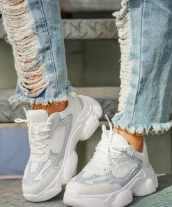 HT EN BLOOM | LILY DADDY SOLE SNEAKER GREY 10 HT EN BLOOM | LILY DADDY SOLE SNEAKER GREY