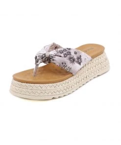 NEW ARRIVALS SIKETU | GETA INSPIRED GREY PLATFORM FLIP FLOP