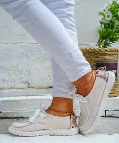 EN BLOOM | DESIRE BOAT SHOE LIGHT GREY NEW ARRIVALS