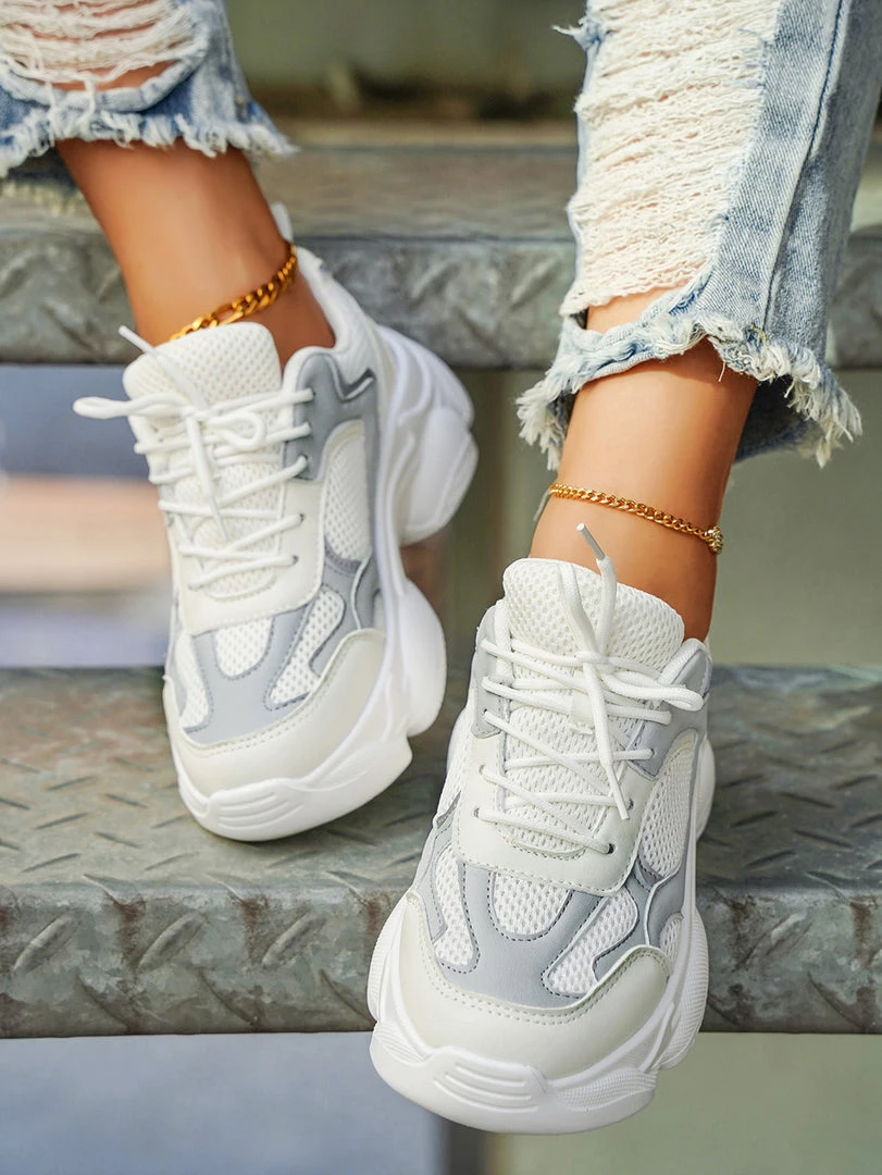 HT EN BLOOM | LILY DADDY SOLE SNEAKER GREY 4 HT EN BLOOM | LILY DADDY SOLE SNEAKER GREY