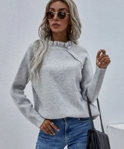 MY Smaibulun | MAKEDO Grey Knit Sweater New In Clothing