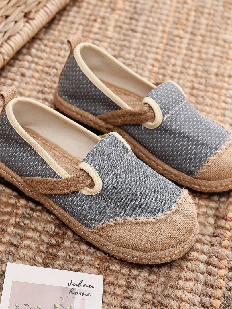 TC Cactus Rose | Scales Print Linen Espadrilles Loafer - Grey NEW ARRIVALS 4 TC Cactus Rose | Scales Print Linen Espadrilles Loafer - Grey NEW ARRIVALS
