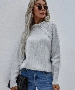 MY Smaibulun | MAKEDO Grey Knit Sweater New In Clothing