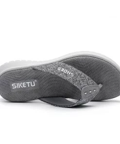 Brinkley Reef T-Strap Flip Flops - SIKETU