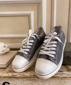 HYHE Shoes Denim Bayshore Canvas Sneakers - EN BLOOM