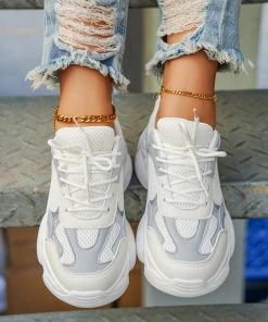 HT EN BLOOM | LILY DADDY SOLE SNEAKER GREY 13 HT EN BLOOM | LILY DADDY SOLE SNEAKER GREY