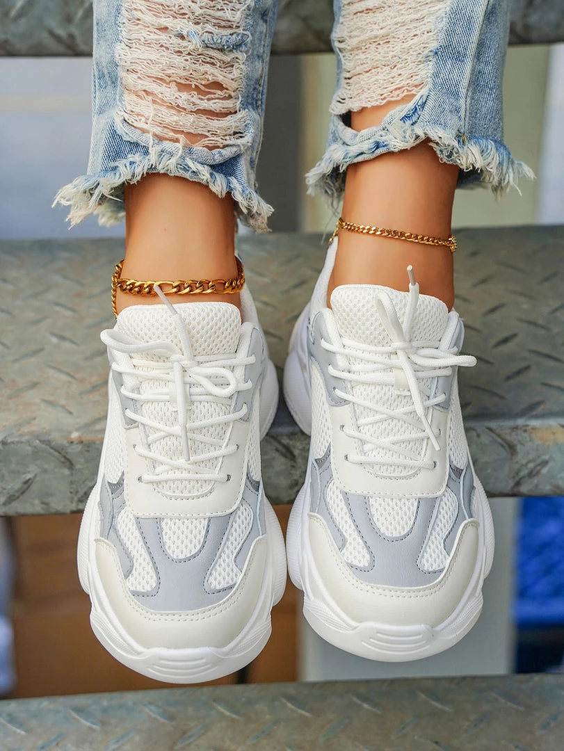 HT EN BLOOM | LILY DADDY SOLE SNEAKER GREY 6 HT EN BLOOM | LILY DADDY SOLE SNEAKER GREY