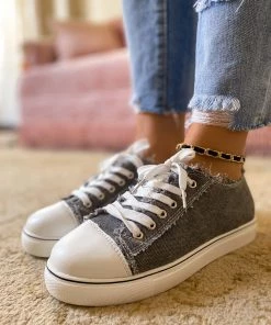HYHE Shoes Denim Bayshore Canvas Sneakers - EN BLOOM