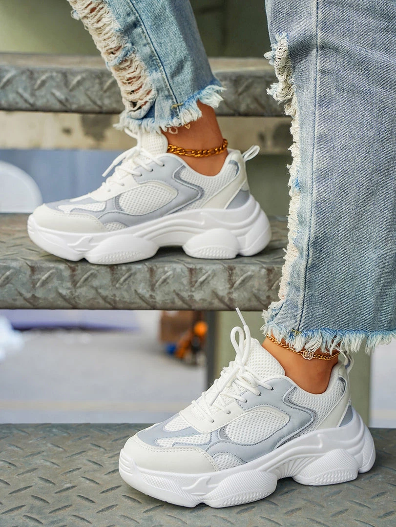 HT EN BLOOM | LILY DADDY SOLE SNEAKER GREY 7 HT EN BLOOM | LILY DADDY SOLE SNEAKER GREY