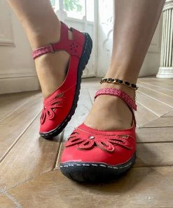 AL Meadow Strap Adjustable Mary Jane Flat Shoes | EN BLOOM