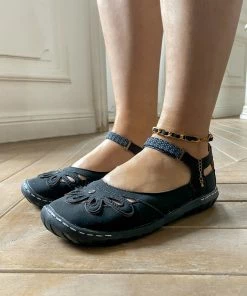 AL Meadow Strap Adjustable Mary Jane Flat Shoes | EN BLOOM