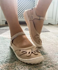 AL Meadow Strap Adjustable Mary Jane Flat Shoes | EN BLOOM