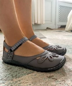 AL Meadow Strap Adjustable Mary Jane Flat Shoes | EN BLOOM