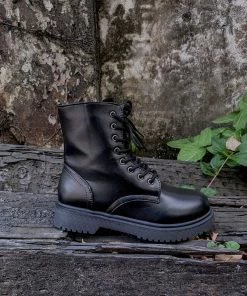 YL New In Shoes En Bloom | Classic Martin Boot - Black