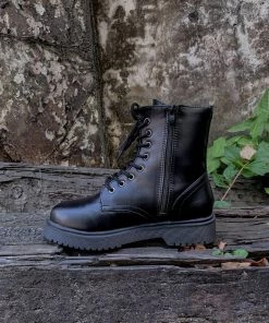 YL New In Shoes En Bloom | Classic Martin Boot - Black