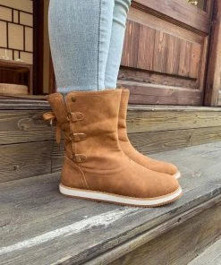 AL New In Shoes En Bloom | Chestnut Cristiana Ankle Shearling Boot