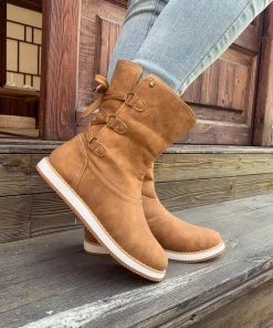 AL New In Shoes En Bloom | Chestnut Cristiana Ankle Shearling Boot