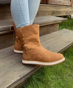 AL New In Shoes En Bloom | Chestnut Cristiana Ankle Shearling Boot