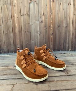 HYHE En Bloom | NIRVANA Chestnut Bungee Lace-Up Sneaker New In Shoes