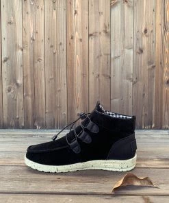 HYHE New In Shoes En Bloom | NIRVANA Black Bungee Lace-Up Casual Sneaker