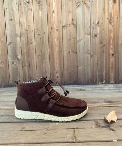 HYHE New In Shoes En Bloom | NIRVANA Coffee Bungee Lace-Up Sneaker Boot