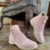 YL En Bloom | Baby Pink Plush-Lined Low Ankle Boot