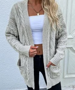 MY Smaibulun | JEMIMA Knit Cardigan - Grey