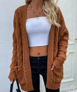 MY Smaibulun | JEMIMA Knit Cardigan - Persimmon New In Clothing 10 MY Smaibulun | JEMIMA Knit Cardigan - Persimmon New In Clothing