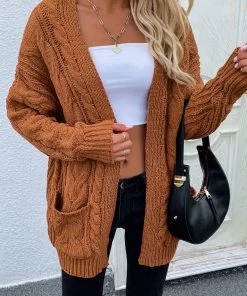 MY Smaibulun | JEMIMA Knit Cardigan - Persimmon New In Clothing