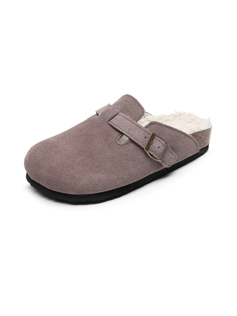 GLF Maibulun | Buckle Suede Fleece Insole Clogs 16 GLF Maibulun | Buckle Suede Fleece Insole Clogs