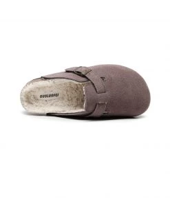 GLF Maibulun | Buckle Suede Fleece Insole Clogs 36 GLF Maibulun | Buckle Suede Fleece Insole Clogs