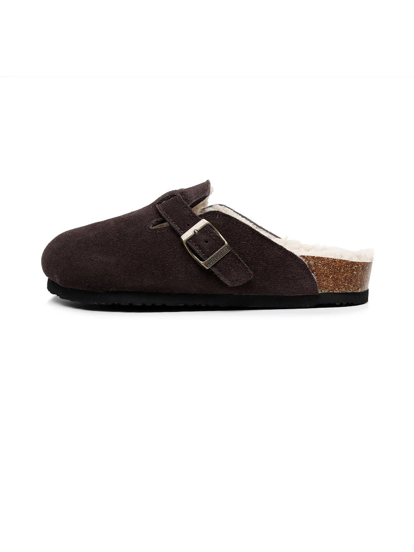 GLF Maibulun | Buckle Suede Fleece Insole Clogs 6 GLF Maibulun | Buckle Suede Fleece Insole Clogs
