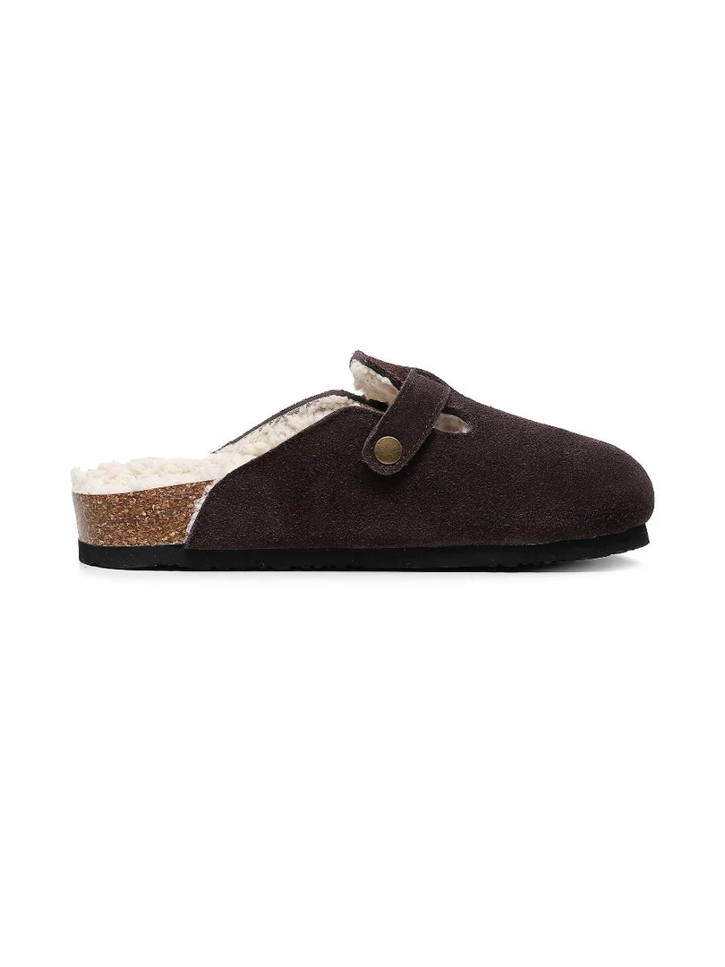 GLF Maibulun | Buckle Suede Fleece Insole Clogs 4 GLF Maibulun | Buckle Suede Fleece Insole Clogs