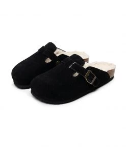 GLF Maibulun | Buckle Suede Fleece Insole Clogs 26 GLF Maibulun | Buckle Suede Fleece Insole Clogs