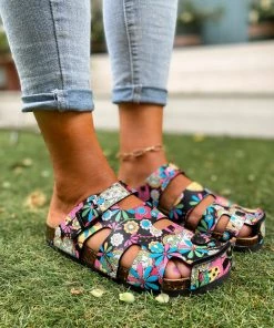 Strappy Slide Clogs Clog Shoes Sandals - Maibulun