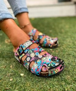 Strappy Slide Clogs Clog Shoes Sandals - Maibulun