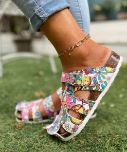 Strappy Slide Clogs Clog Shoes Sandals - Maibulun